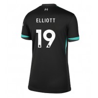 Camiseta Liverpool Harvey Elliott #19 Visitante Equipación para mujer 2024-25 manga corta